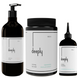 Набор для очистки и восстановления волос Deeply: Шампунь Sulfate-Free 1л Маска Restoring 1л и Пилинг для кожи головы Refreshing Scalp 200мл 34784247 фото 1