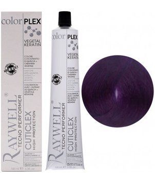 Крем фарба для волосся Raywell Color Plex Hair With Extract 07 Фіолетовий 100 мл 2214704938 фото