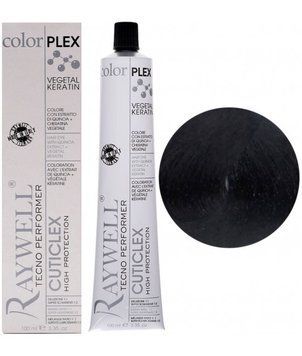 Крем фарба для волосся Raywell Color Plex Hair Dye With Quinoa Extract + Vegan Keratin 3.00 Темний коричневий 2212810181 фото