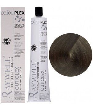 Крем фарба для волосся Raywell Color Plex Hair With Extract 7.0 Середній блондин 100 мл 2214723541 фото