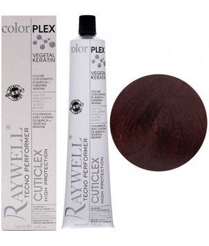 Крем для волосся Raywell Color Plex Hair With Extract 7.5 Середній блондин червоне дерево 100 мл 2218679215 фото