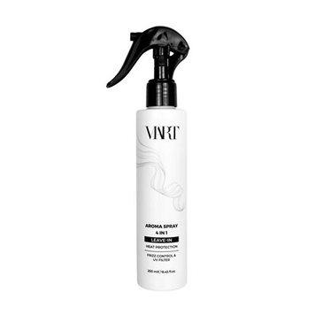 Термозахисний незмивний арома спрей 4в1 VIART Leave-in Aroma Spray 4 in 1 200 мл для зволоження та захисту волосся від впливу високих температур  69630897 фото
