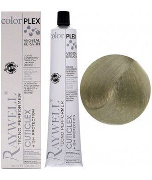 Крем для волосся Raywell Color Plex Hair With Extract 9.13 Дуже світлий золотистий блонд 100 мл 2224541120 фото