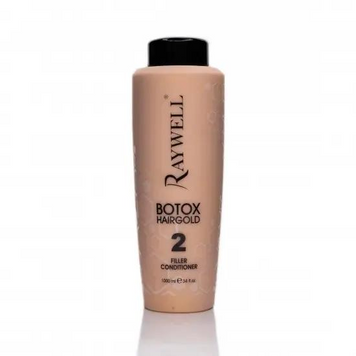 Кондиционер-филлер Raywell Boto Hair Gold 24K для наполнения и увлажнения волос с коллоидным золотом 1000 мл 9324241 фото