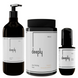 Набор для мягкого очищения и сияния волос Deeply: Шампунь Sulfate-Free 1л Маска Gloss Finishing 1л и Шелковый флюид Delicate Silk 100мл 38554247 фото 1
