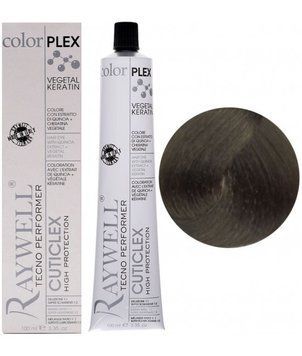 Крем фарба для волосся Raywell Color Plex Hair Dye With Quin Extract 5.08 Лісовий горіх темно-коричневий 100 мл 2213440383 фото