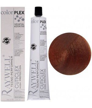 Крем фарба для волосся Raywell Color Plex Hair With Extract 7.60 Титановий червоний 100 мл 2219500210 фото