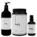 Набор для мягкой очистки и увлажнения волос Deeply: Шампунь Sulfate-Free 1л Маска Hydrating 1л и Крем для блеска Brilliant Finishing 200мл 10584247 фото 1