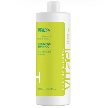 Шампунь для деликатной очистки и увлажнения всех типов волос Vitael Dry Hair Hydrating Shampoo 1000 мл 1787521 фото