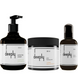 Набор для стимуляции роста и сияния волос Deeply: Шампунь Anti Hair Loss 250 мл Маска Gloss Finishing 300 мл и Крем Brilliant Finishing 200 мл 85480247 фото 1