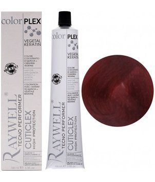 Крем фарба для волосся Raywell Color Plex Hair With Extract 06 Червоний 100 мл 2213494011 фото