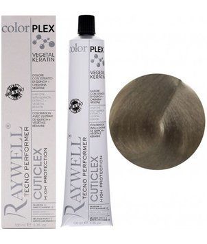 Крем для волосся Raywell Color Plex Hair Dye With Quinoa Extract 7.02 Середній блондин інтенсивний 100 мл 2215664532 фото