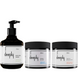 Набор для стимуляции роста и увлажнения волос Deeply: Шампунь Anti Hair Loss 250мл Маска Hydrating 300мл и Скраб для кожи головы Scalp Scrub 300мл 25552047 фото 1